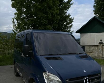 Синий Мерседес Sprinter, объемом двигателя 2.1 л и пробегом 457 тыс. км за 6400 $, фото 1 на Automoto.ua