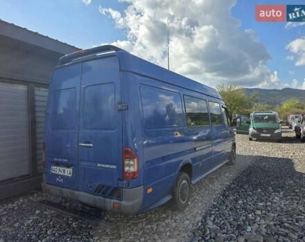 Синій Мерседес Sprinter, об'ємом двигуна 2.15 л та пробігом 348 тис. км за 7400 $, фото 1 на Automoto.ua