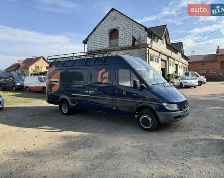 Синий Мерседес Sprinter, объемом двигателя 2.7 л и пробегом 228 тыс. км за 18500 $, фото 9 на Automoto.ua