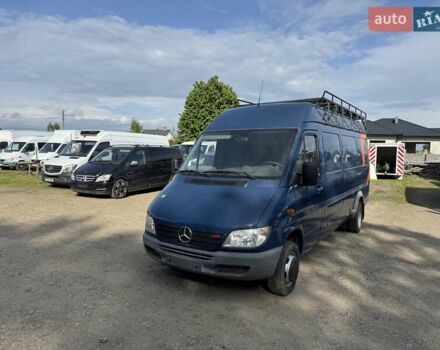 Синий Мерседес Sprinter, объемом двигателя 2.7 л и пробегом 228 тыс. км за 18500 $, фото 8 на Automoto.ua