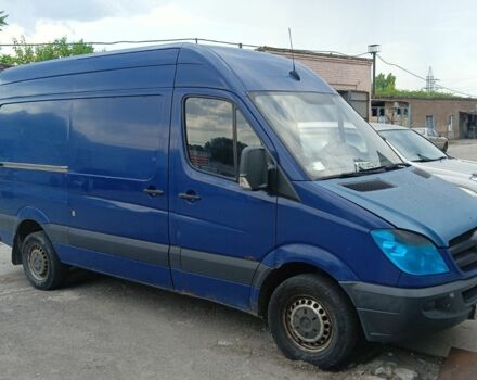 Синий Мерседес Sprinter, объемом двигателя 2.1 л и пробегом 533 тыс. км за 8900 $, фото 2 на Automoto.ua