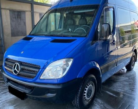 Синий Мерседес Sprinter, объемом двигателя 2.2 л и пробегом 481 тыс. км за 12000 $, фото 1 на Automoto.ua