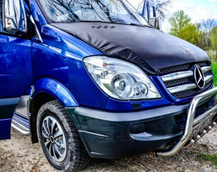 Синий Мерседес Sprinter, объемом двигателя 3 л и пробегом 332 тыс. км за 17500 $, фото 2 на Automoto.ua