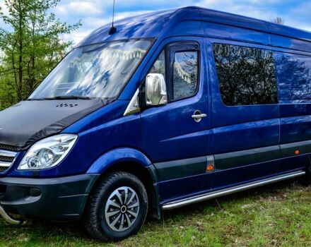 Синий Мерседес Sprinter, объемом двигателя 3 л и пробегом 350 тыс. км за 19000 $, фото 1 на Automoto.ua