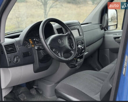 Синий Мерседес Sprinter, объемом двигателя 2.2 л и пробегом 110 тыс. км за 12000 $, фото 4 на Automoto.ua