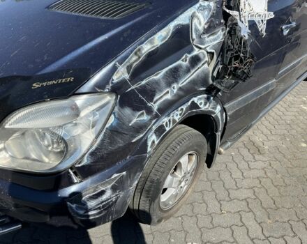 Синий Мерседес Sprinter, объемом двигателя 3 л и пробегом 300 тыс. км за 11000 $, фото 1 на Automoto.ua