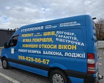 Синий Мерседес Sprinter, объемом двигателя 2.15 л и пробегом 290 тыс. км за 11850 $, фото 3 на Automoto.ua