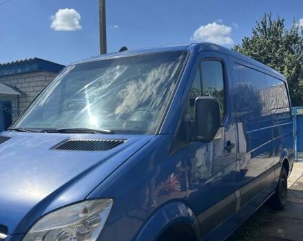 Синий Мерседес Sprinter, объемом двигателя 2.1 л и пробегом 323 тыс. км за 12000 $, фото 5 на Automoto.ua