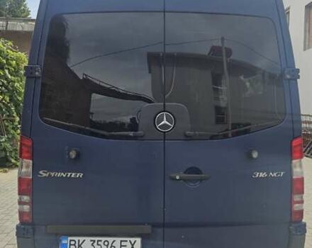 Синий Мерседес Sprinter, объемом двигателя 1.8 л и пробегом 355 тыс. км за 11000 $, фото 2 на Automoto.ua