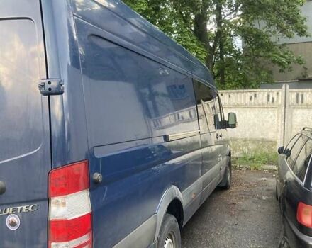 Синий Мерседес Sprinter, объемом двигателя 3 л и пробегом 213 тыс. км за 29000 $, фото 1 на Automoto.ua