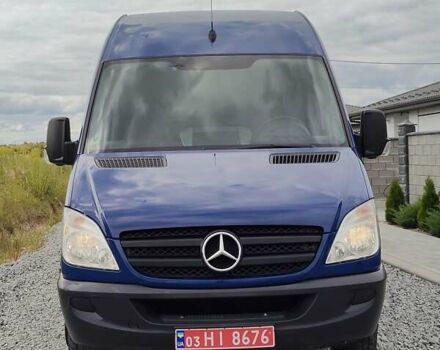 Синий Мерседес Sprinter, объемом двигателя 2.2 л и пробегом 249 тыс. км за 24700 $, фото 5 на Automoto.ua