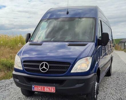 Синий Мерседес Sprinter, объемом двигателя 2.2 л и пробегом 249 тыс. км за 24700 $, фото 4 на Automoto.ua