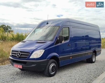 Синий Мерседес Sprinter, объемом двигателя 2.2 л и пробегом 249 тыс. км за 24700 $, фото 2 на Automoto.ua