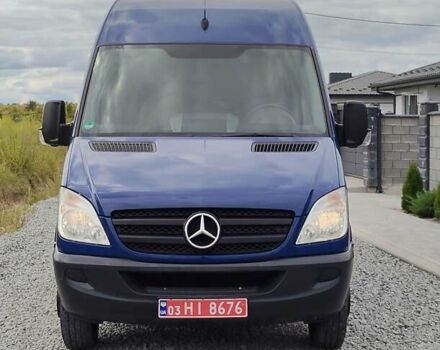 Синий Мерседес Sprinter, объемом двигателя 2.2 л и пробегом 249 тыс. км за 24700 $, фото 18 на Automoto.ua