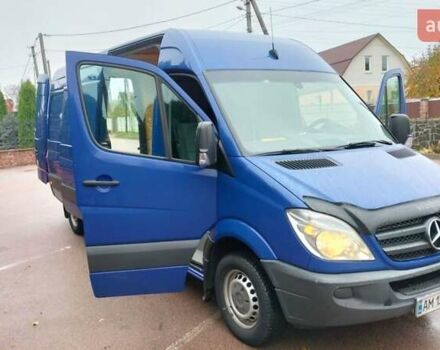 Синий Мерседес Sprinter, объемом двигателя 2.1 л и пробегом 390 тыс. км за 15750 $, фото 15 на Automoto.ua