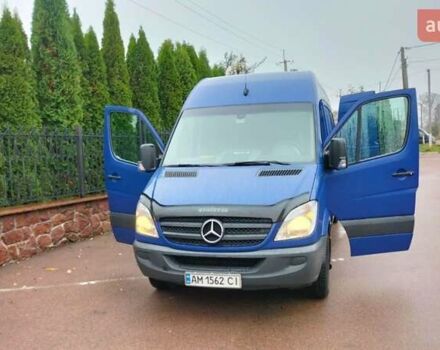 Синий Мерседес Sprinter, объемом двигателя 2.1 л и пробегом 390 тыс. км за 15750 $, фото 13 на Automoto.ua