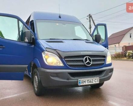 Синий Мерседес Sprinter, объемом двигателя 2.1 л и пробегом 390 тыс. км за 15750 $, фото 16 на Automoto.ua