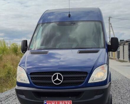 Синий Мерседес Sprinter, объемом двигателя 2.2 л и пробегом 249 тыс. км за 24700 $, фото 3 на Automoto.ua