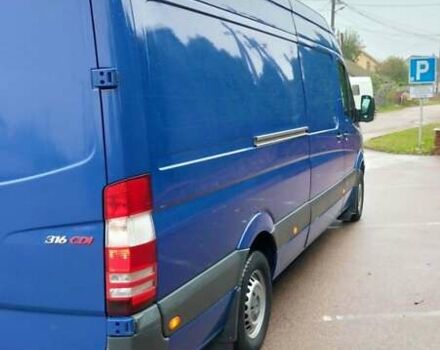 Синий Мерседес Sprinter, объемом двигателя 2.1 л и пробегом 390 тыс. км за 15750 $, фото 6 на Automoto.ua
