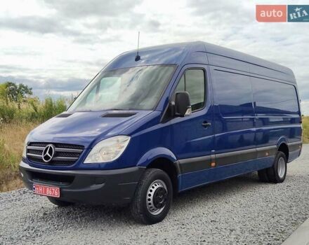 Синий Мерседес Sprinter, объемом двигателя 2.2 л и пробегом 249 тыс. км за 24700 $, фото 6 на Automoto.ua