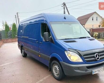 Синий Мерседес Sprinter, объемом двигателя 2.1 л и пробегом 390 тыс. км за 15750 $, фото 3 на Automoto.ua