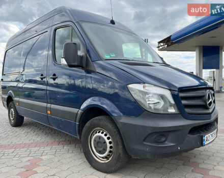 Синий Мерседес Sprinter, объемом двигателя 2.2 л и пробегом 540 тыс. км за 13500 $, фото 17 на Automoto.ua