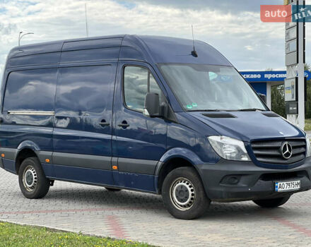 Синий Мерседес Sprinter, объемом двигателя 2.2 л и пробегом 540 тыс. км за 13500 $, фото 5 на Automoto.ua