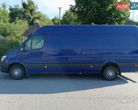 Синий Мерседес Sprinter, объемом двигателя 2.1 л и пробегом 325 тыс. км за 15499 $, фото 9 на Automoto.ua