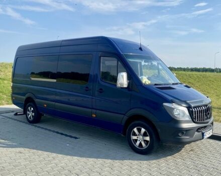 Мерседес Sprinter 2014 в Коломые на Automoto.ua Синий Мерседес Sprinter, объемом двигателя 2.1 л и пробегом 880 тыс. км за 18500 $, фото 9 на Automoto.ua