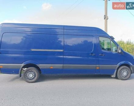 Синий Мерседес Sprinter, объемом двигателя 2.1 л и пробегом 325 тыс. км за 15499 $, фото 4 на Automoto.ua