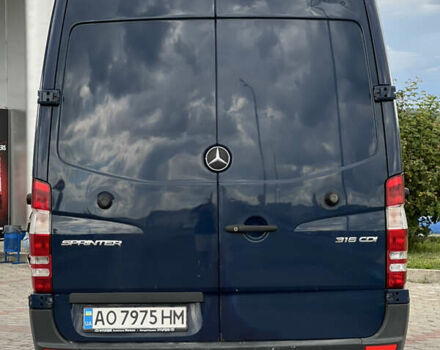 Синий Мерседес Sprinter, объемом двигателя 2.2 л и пробегом 540 тыс. км за 13500 $, фото 8 на Automoto.ua