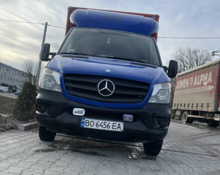 Синий Мерседес Sprinter, объемом двигателя 2.14 л и пробегом 494 тыс. км за 16999 $, фото 2 на Automoto.ua