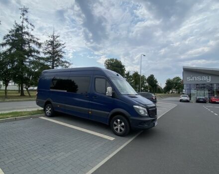 Мерседес Sprinter 2014 в Коломые на Automoto.ua Синий Мерседес Sprinter, объемом двигателя 2.1 л и пробегом 880 тыс. км за 18500 $, фото 3 на Automoto.ua