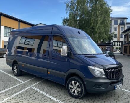 Мерседес Sprinter 2014 в Коломые на Automoto.ua Синий Мерседес Sprinter, объемом двигателя 2.1 л и пробегом 880 тыс. км за 18500 $, фото 1 на Automoto.ua