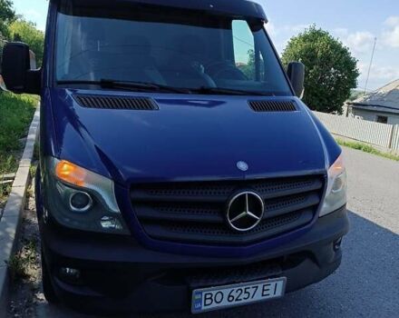 Синий Мерседес Sprinter, объемом двигателя 2.1 л и пробегом 325 тыс. км за 15499 $, фото 1 на Automoto.ua
