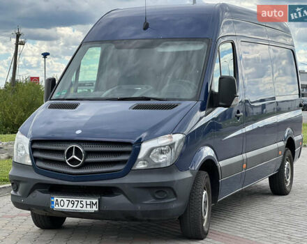 Синий Мерседес Sprinter, объемом двигателя 2.2 л и пробегом 540 тыс. км за 13500 $, фото 1 на Automoto.ua