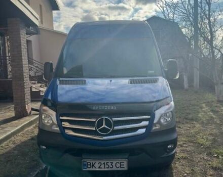 Синій Мерседес Sprinter, об'ємом двигуна 2.14 л та пробігом 349 тис. км за 16600 $, фото 1 на Automoto.ua