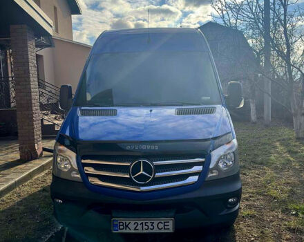 Синий Мерседес Sprinter, объемом двигателя 2.1 л и пробегом 350 тыс. км за 16500 $, фото 13 на Automoto.ua