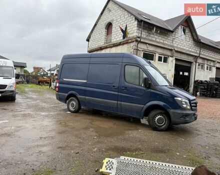 Синій Мерседес Sprinter, об'ємом двигуна 2.2 л та пробігом 264 тис. км за 15900 $, фото 12 на Automoto.ua