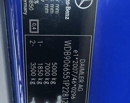 Синий Мерседес Sprinter, объемом двигателя 2.1 л и пробегом 214 тыс. км за 19999 $, фото 13 на Automoto.ua