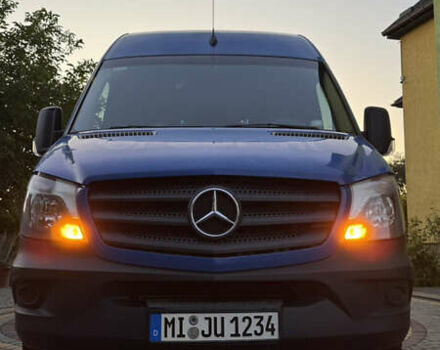 Синій Мерседес Sprinter, об'ємом двигуна 2.2 л та пробігом 280 тис. км за 18799 $, фото 50 на Automoto.ua