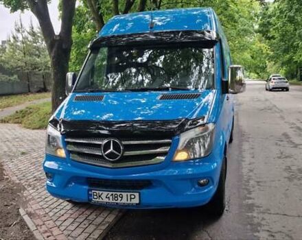 Синий Мерседес Sprinter, объемом двигателя 3 л и пробегом 281 тыс. км за 31800 $, фото 21 на Automoto.ua
