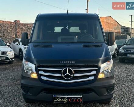 Синий Мерседес Sprinter, объемом двигателя 2.2 л и пробегом 228 тыс. км за 18500 $, фото 1 на Automoto.ua