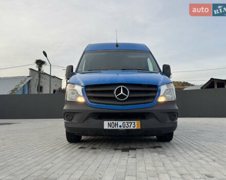 Синий Мерседес Sprinter, объемом двигателя 3 л и пробегом 267 тыс. км за 34300 $, фото 22 на Automoto.ua