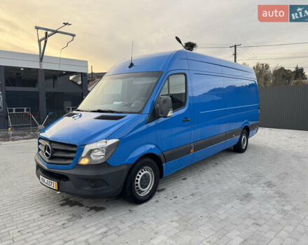 Синий Мерседес Sprinter, объемом двигателя 3 л и пробегом 267 тыс. км за 34300 $, фото 42 на Automoto.ua