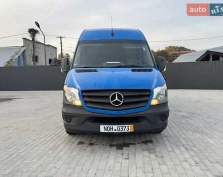 Синий Мерседес Sprinter, объемом двигателя 3 л и пробегом 267 тыс. км за 34300 $, фото 27 на Automoto.ua