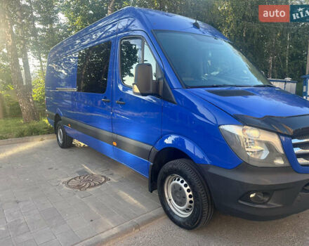 Синий Мерседес Sprinter, объемом двигателя 3 л и пробегом 787 тыс. км за 31000 $, фото 1 на Automoto.ua