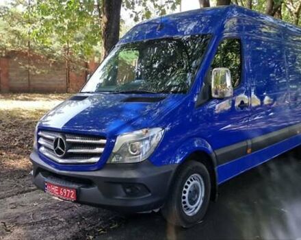Синий Мерседес Sprinter, объемом двигателя 3 л и пробегом 293 тыс. км за 31800 $, фото 7 на Automoto.ua