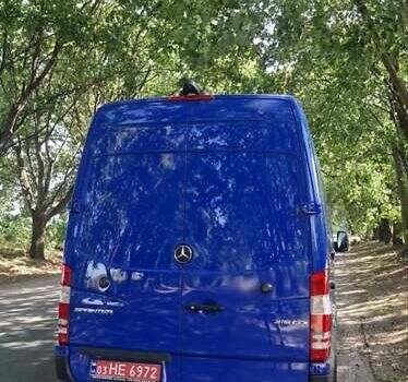 Синий Мерседес Sprinter, объемом двигателя 3 л и пробегом 293 тыс. км за 31800 $, фото 15 на Automoto.ua