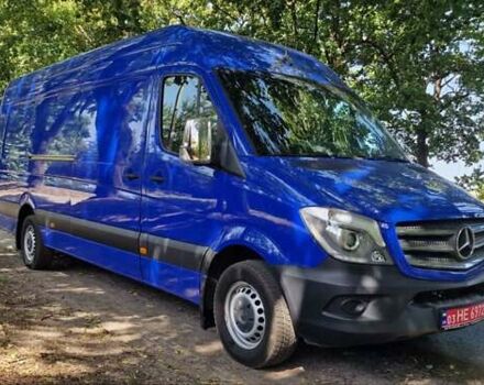 Синий Мерседес Sprinter, объемом двигателя 3 л и пробегом 293 тыс. км за 31800 $, фото 40 на Automoto.ua